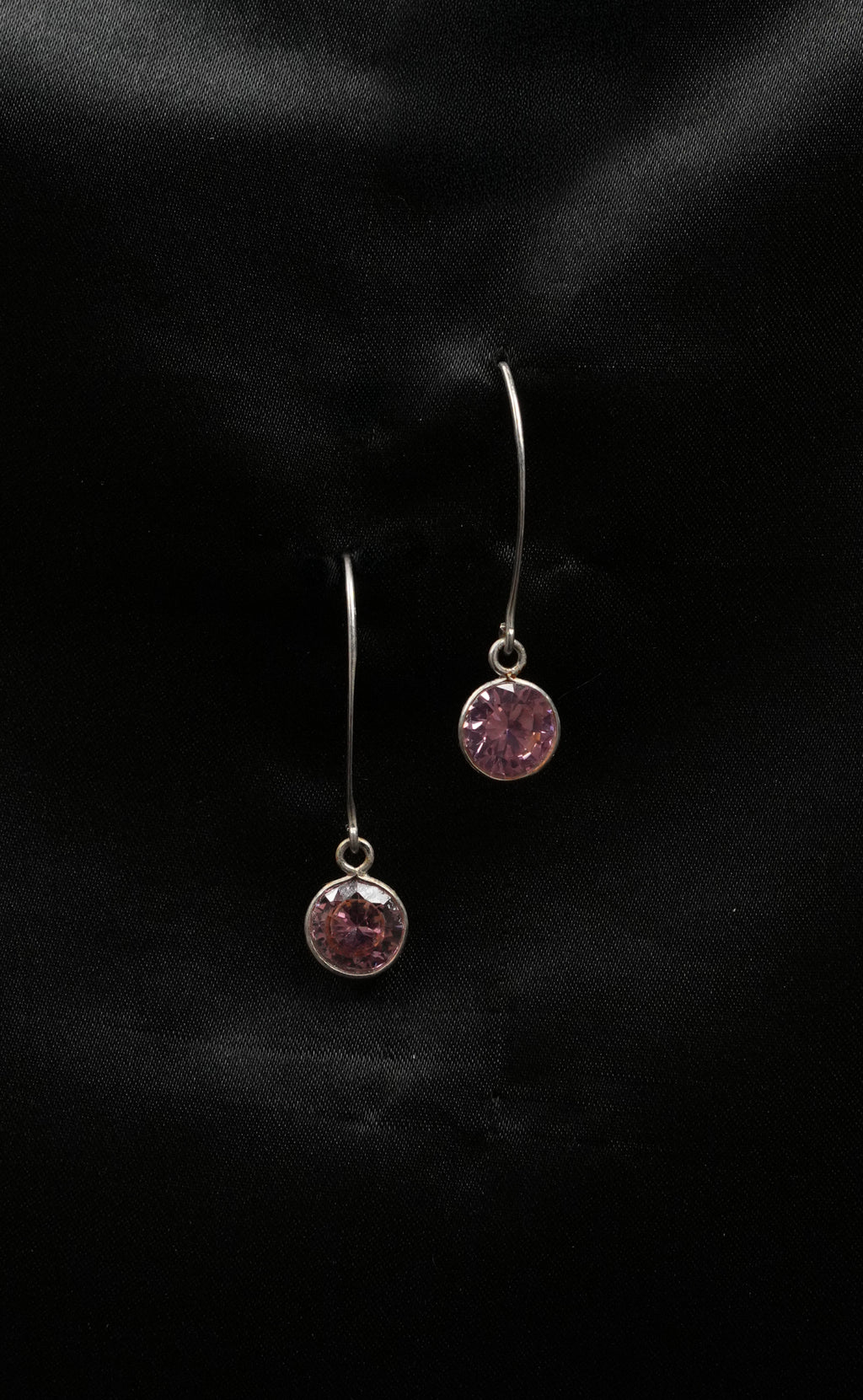 Rose Quartz Drop Earrings